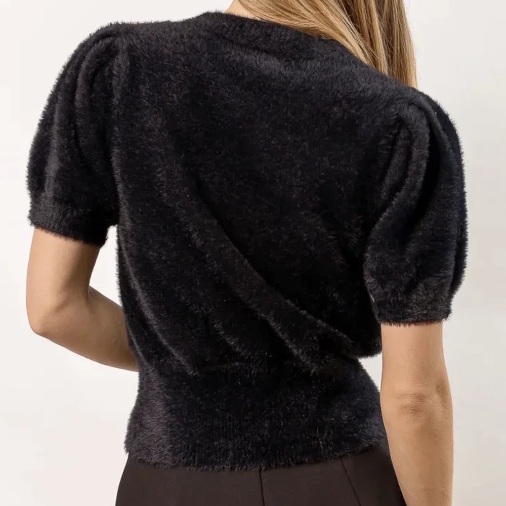 Bohme EMERSON SWEATER IN BLACK - Picture 3 of 6